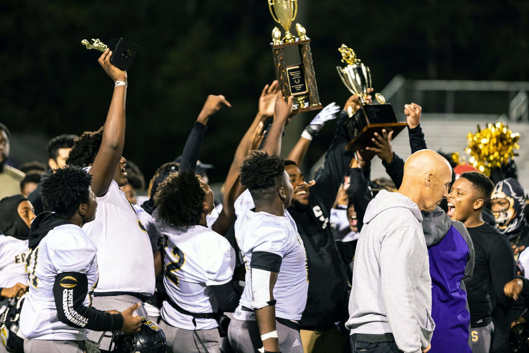 Stewart wins county football title